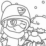Gale Brawl Stars Coloring Pages A4 Print Wonder sketch template