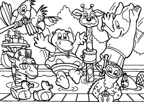 animals zoo coloring pages  kids gqb printable zoo coloring pages