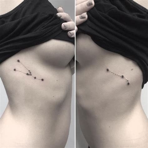 the 25 best taurus constellation tattoo ideas on