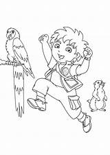 Diego Coloring Pages Go Printable Rivera Print Kids Book Getcolorings sketch template