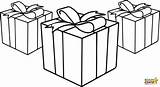 Gift sketch template