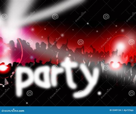 dance party  stock illustration illustration  lens