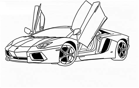 lambo coloring pages  getdrawings