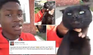 ohio teen films himself choking cat and then posts it on facebook