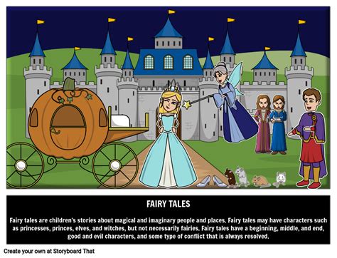 Fairy Tale Genre Fairy Tale Definition Storyboard That