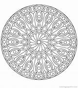 Coloring Medallion Pages Printable Getdrawings sketch template