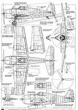 F6f Hellcat Grumman Rc Plans Aircraft sketch template