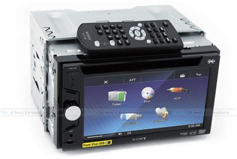 sony xav   lcd dvd monitor receiver