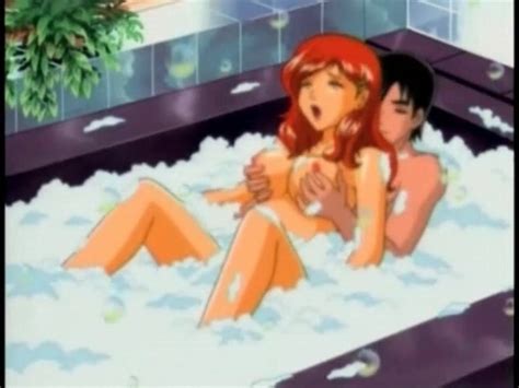 hardcore hentai sex in the bubble bath is hot hentai porn