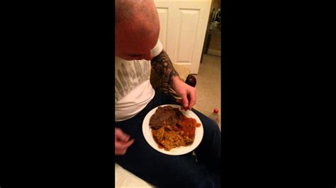 White Man Eating Amala Youtube