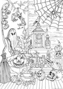 adult halloween coloring books adultcoloringbookz