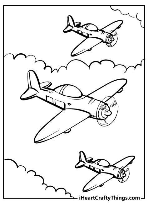 printable airplane coloring page updated  coloring home