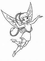 Coloring Pages Fairy Pixie Fawn Disney Silvermist Fairies Vidia Hollow Colouring Rosetta Color Print Getcolorings Printable Kids sketch template