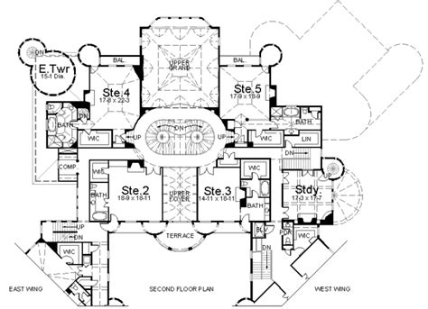 view mansion floor plans  pics house blueprints