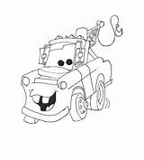 Mater Pages Coloring Tow Lol Drawing Cars Without Color Printable Disney Simple Getdrawings Getcolorings Colouring Drawings Paintingvalley Deviantart Template sketch template