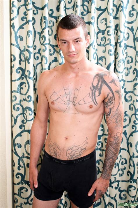 Model Of The Day Brad Davis Active Duty Daily Squirt