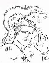 Aquaman Malvorlage Stimmen sketch template