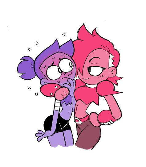 Enid X Red Action Ok K O Lets Be Heroes Ok Ko Cartoon Network