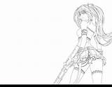 Angel Coloring Pages Dark Anime Miku Rin Realistic Getcolorings Deviantart sketch template