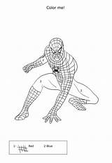 Spiderman Coloring Sheets Books sketch template