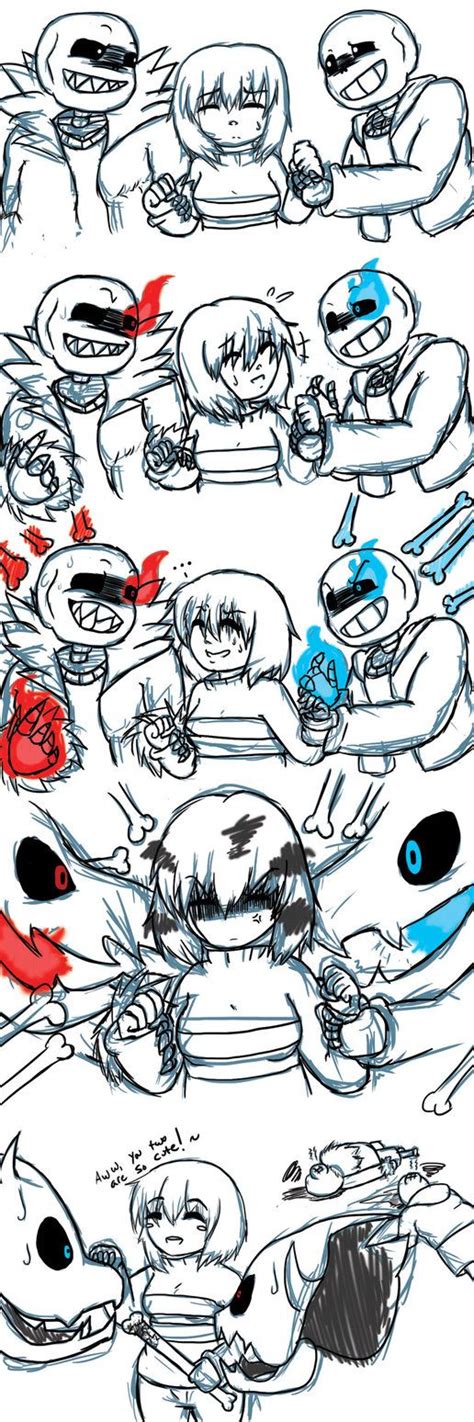 Sans V Underfell Sans Gasterblasters For The Win