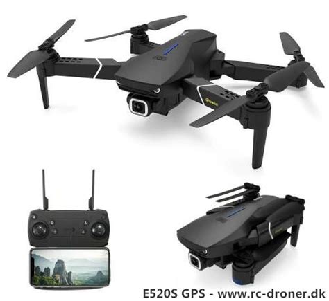 drone med kamera og gps eachine es gps drone med  wifi kamera sammenklappelig