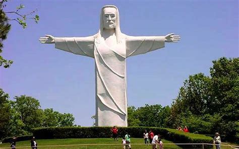 great passion play and christ of the ozarks statue