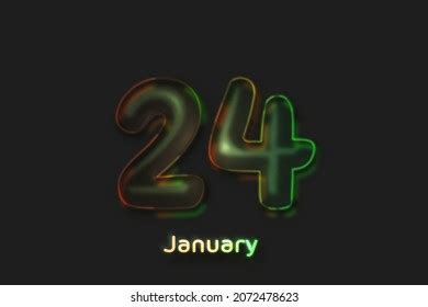 january  calendar  number stock illustration