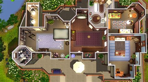 blueprints  sims  house plans  amazing mansion floor plans sims  architecture plans
