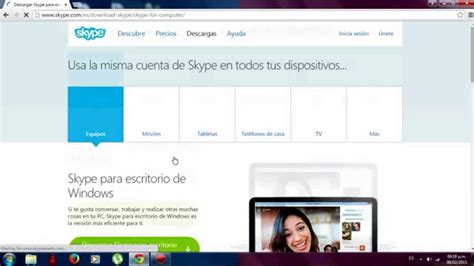 tutorial de como descargar y instalar skype para pc 2015