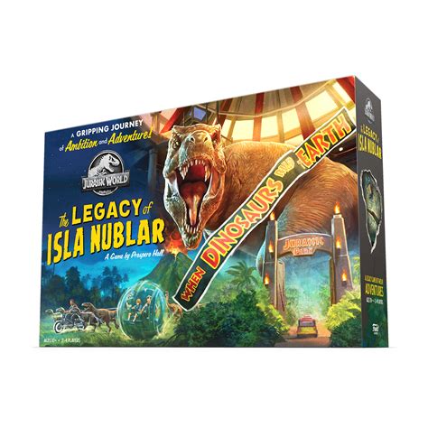 Jurassic World The Legacy Of Isla Nublar Strategy Game Funko Eu