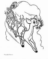 Rudolph Coloring Pages Colouring Bumble Print sketch template