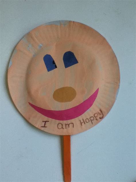 paper plate faces  lesson  emotions eyfs teaching art paper