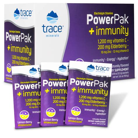 buy trace minerals power pak electrolyte boost drink mix