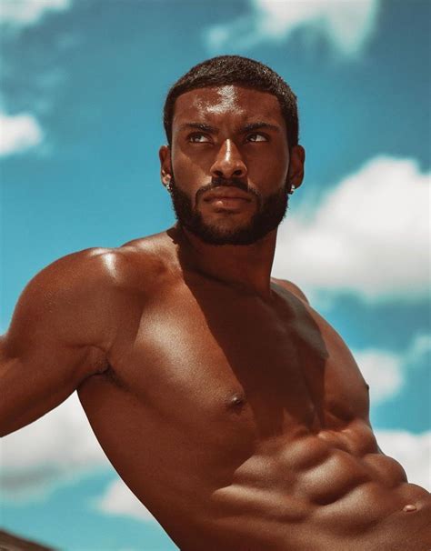 pin by queerkween on chocolate black male models buddha