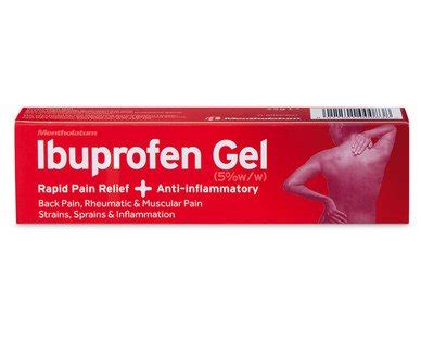 ibuprofen gel       aldi hotukdeals