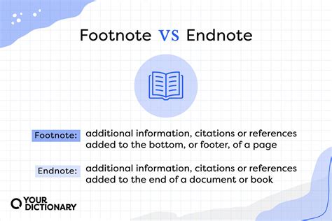 difference  footnotes  endnotes differences explained