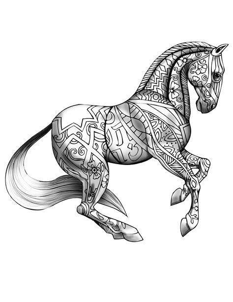 horse coloring pages coloring pages horses horse coloring
