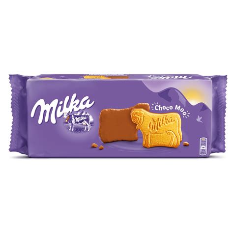 milka choco moo  shaped biscuits