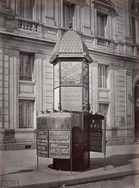 Old Photos Of Public Urinals In Paris In The 19th Century ~ Vintage