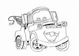 Coloring Mcqueen Pages Cars Mater Lightning Tow Drawing Disney Printable Sketch Car Jackson Colouring Garage Storm Cartoon Getcolorings Mator Kleurplaat sketch template