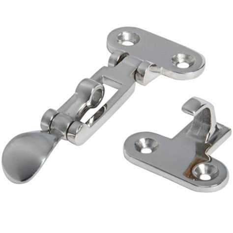 lever closure chromed brass locker latch   mm pirates cave chandlery