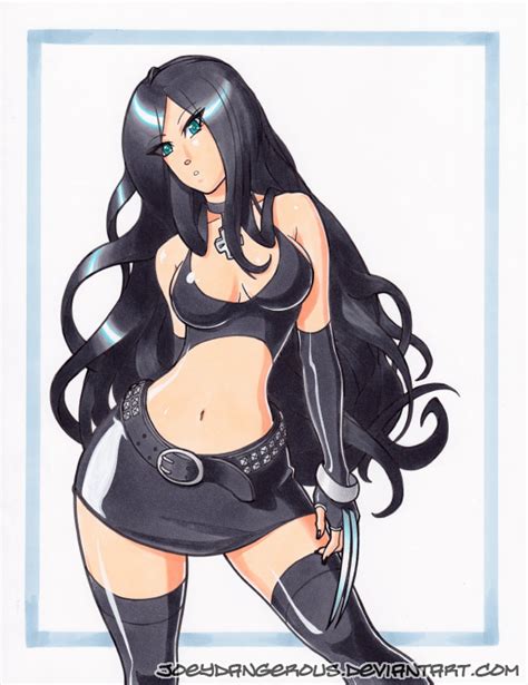 X23 Pin Up Marker Drawing By Joeoiii On Deviantart