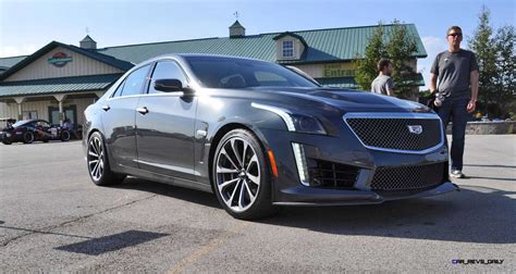 2016 Cadillac Cts V Phantom Grey And Carbon Package 29