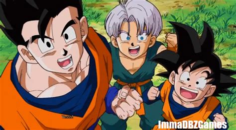 Gohan Trunks And Goten Why Does Trunks Look Distracted