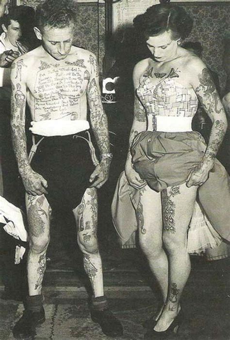 Vintage Photographs Of Tattooed Women ~ Vintage Everyday