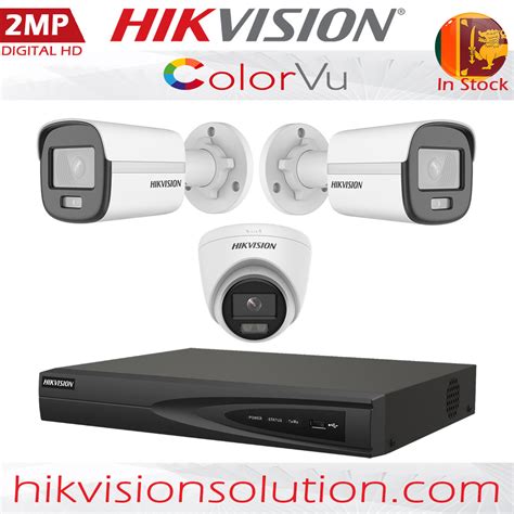 hikvision mp colorvu ip network camera system   poe ch nvr
