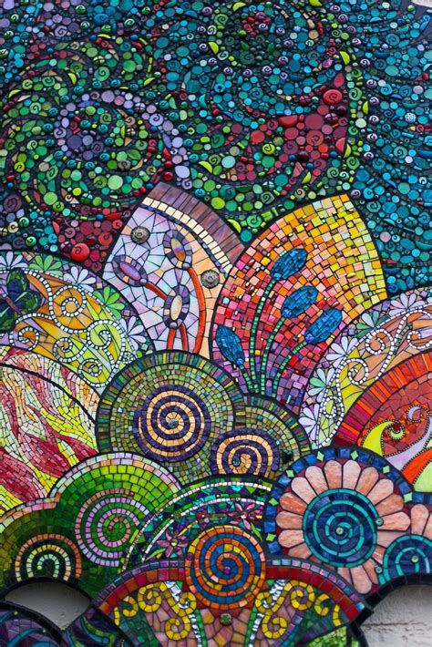 75 Best Beach Inspired Mosaic Images On Pinterest Stained Glass
