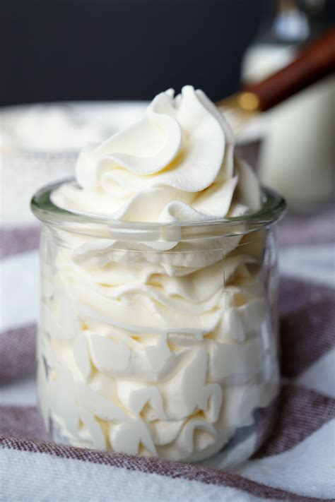 easiest stabilized whipped cream  baking fairy