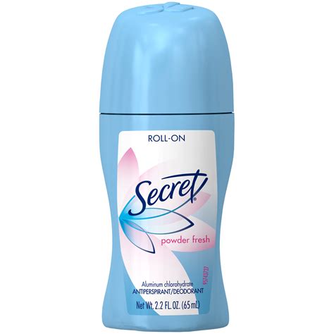 secret antiperspirantdeodorant roll  powder fresh  fl oz  ml